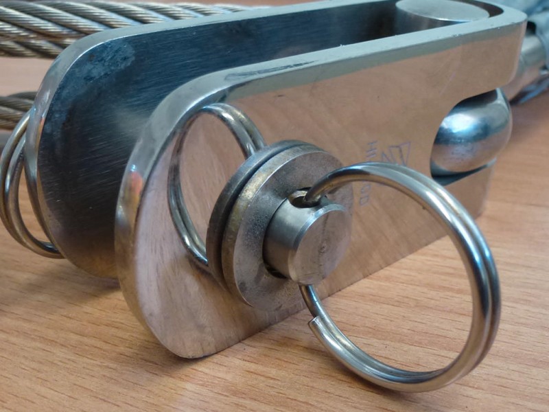 Stainless steel wire rope 6 mm - Gebuwin